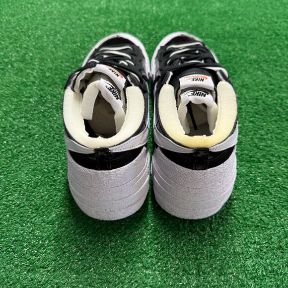 Nike Blazer Low x Sacai Black Patent Leather Mens Shoes DM6443-001 NEW* Size 13 - Picture 5 of 8